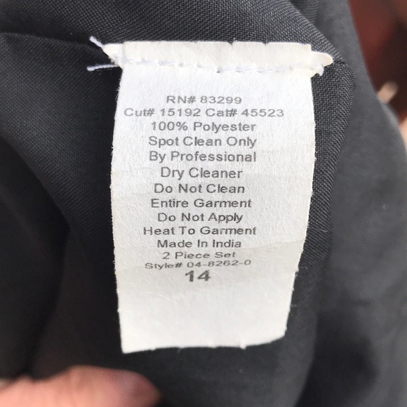 Sparkling Marina Black Beaded Party Dress Size 14 - Picture 12 of 12